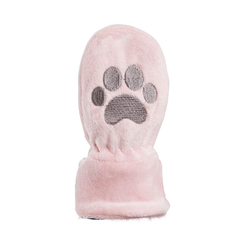 Kombi Rose Shadow Fuzzy Infant Mitt