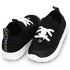 Jan & Jul Black RainRunners Waterproof Toddler Sneaker