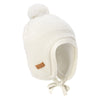 Jan & Jul Vanilla Cream Pom-Pom Knit Hat