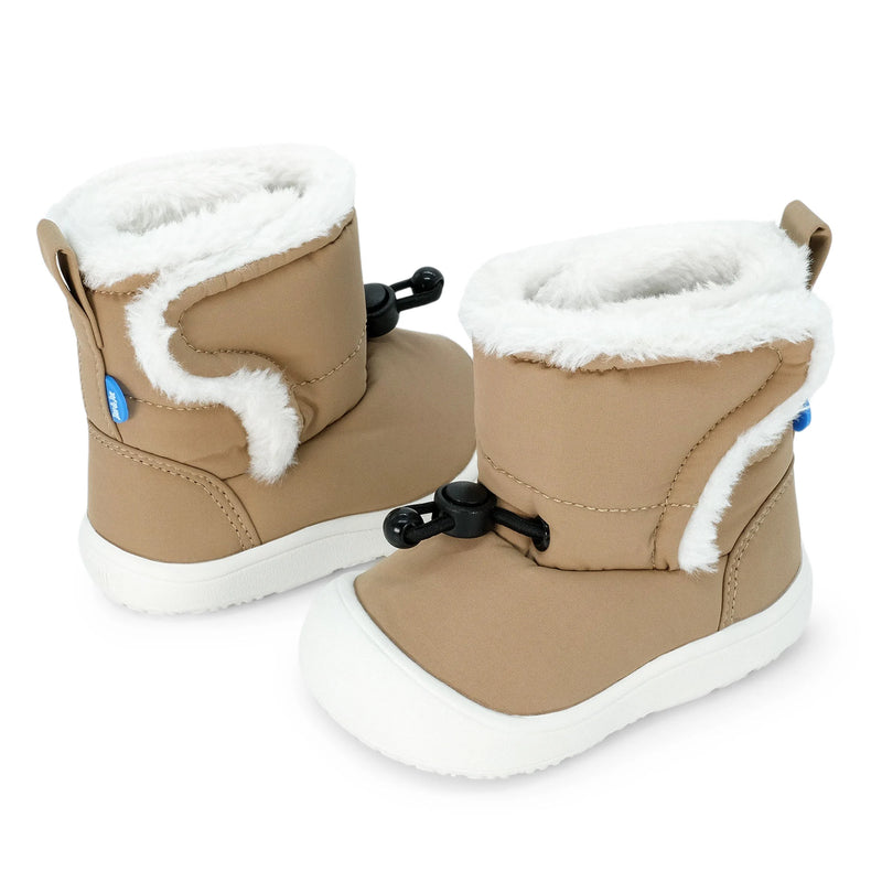 Jan & Jul Soft Brown Stay-Put Trail Booties