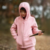 Jan & Jul Dusty Pink Fleece Jacket
