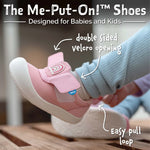 Jan & Jul Dusty Pink Mini Flyer Toddler Sneaker