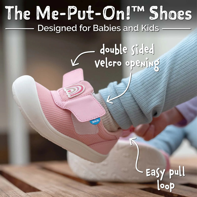 Jan & Jul Dusty Pink Mini Flyer Toddler Sneaker