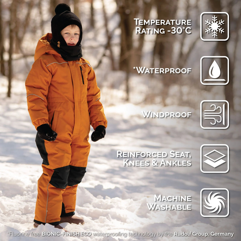 Jan & Jul Cinnamon Toasty-Dry Snowsuit