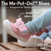 Jan & Jul Black Tie Mini Flyer Toddler Sneaker