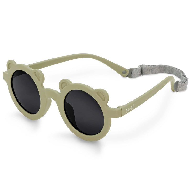 Jan & Jul Olive Khaki Bear Polarized Sunglasses