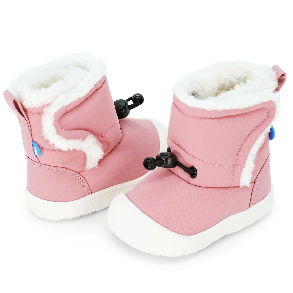 Jan & Jul Dusty Pink Stay-Put Trail Booties