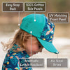 Jan & Jul Sea Turtle Five Panel UV Baseball Hat