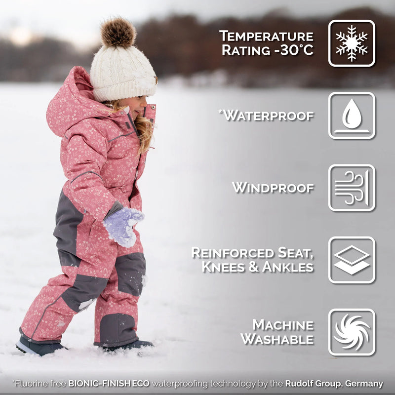 Jan & Jul Prairie Flowers Toasty-Dry Snowsuit