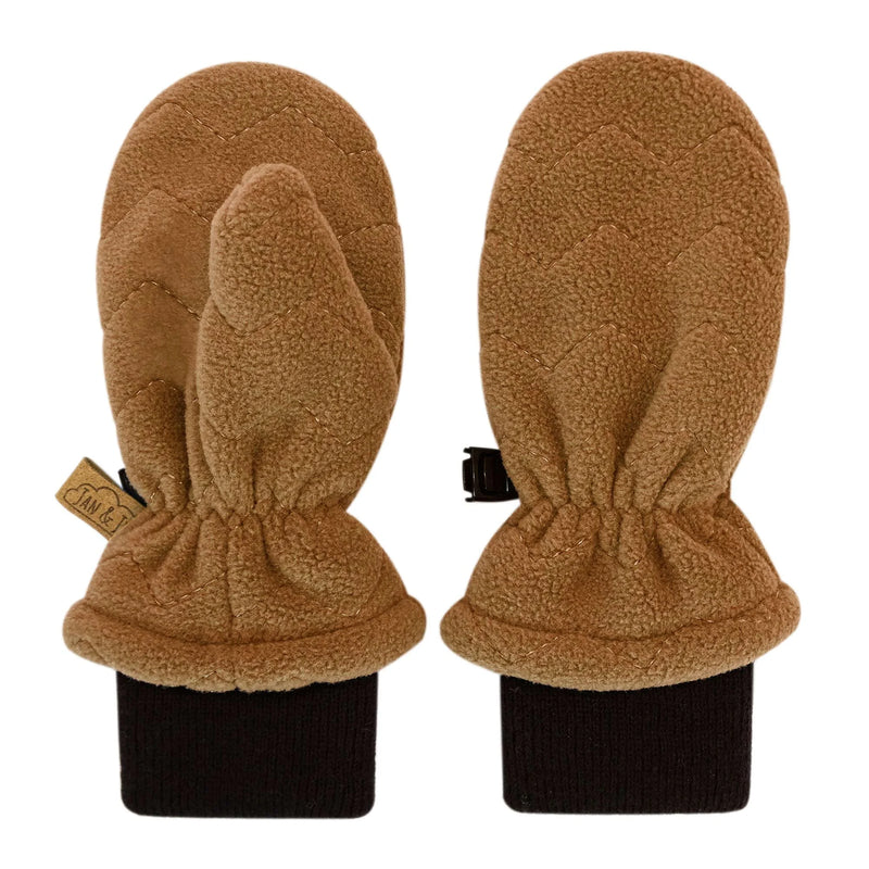 Jan & Jul Brown Bear Fleece Mitten