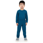 Jan & Jul Deep Blue Thermal Base Layer Pants