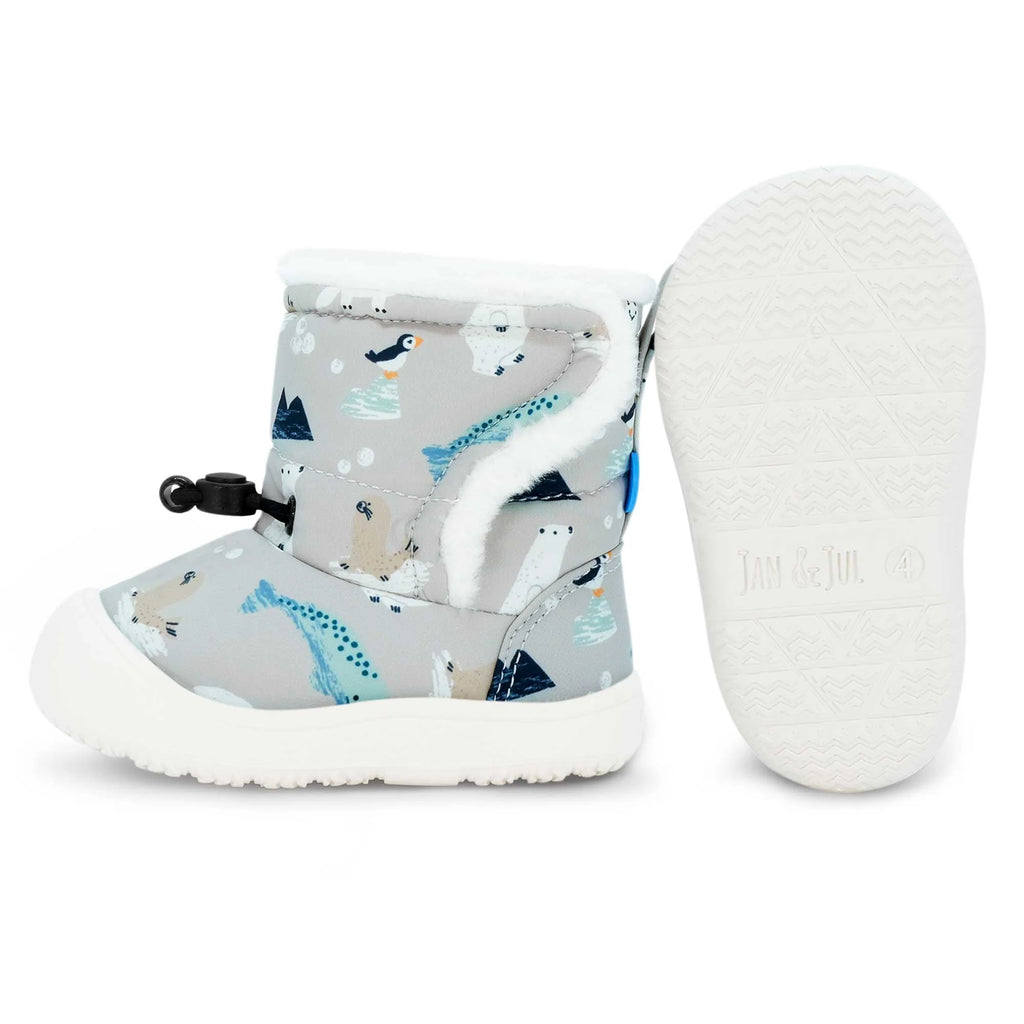 Jan & Jul Polar Pals Stay-Put Trail Booties