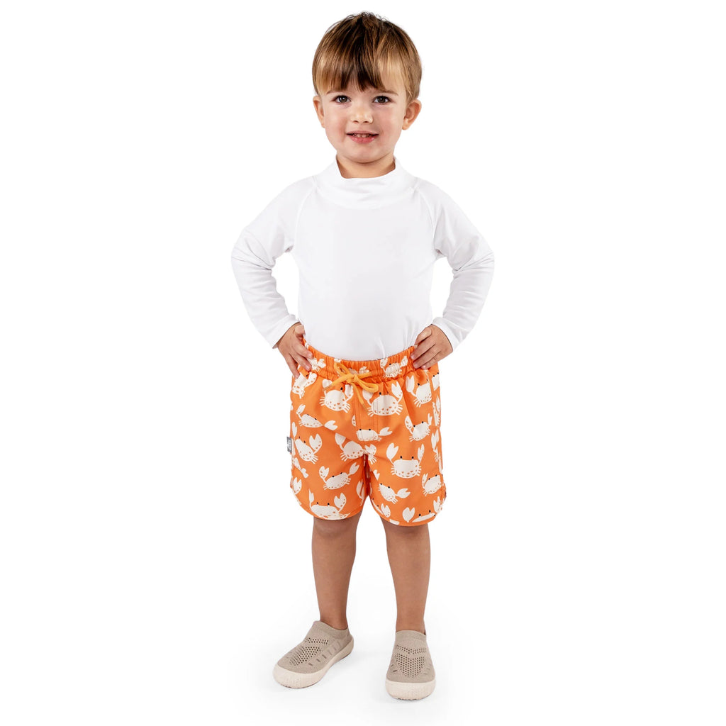 Jan & Jul Crabby Crab Toddler UV Swim Short