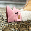 Jan & Jul Dusty Pink Stay-Put Cozy Booties