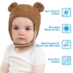Jan & Jul Brown Bear Fleece Animal Hat