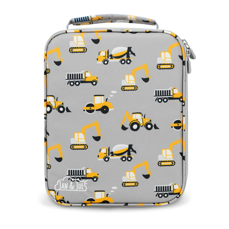 Jan & Jul Grey Construction Lunch Bag