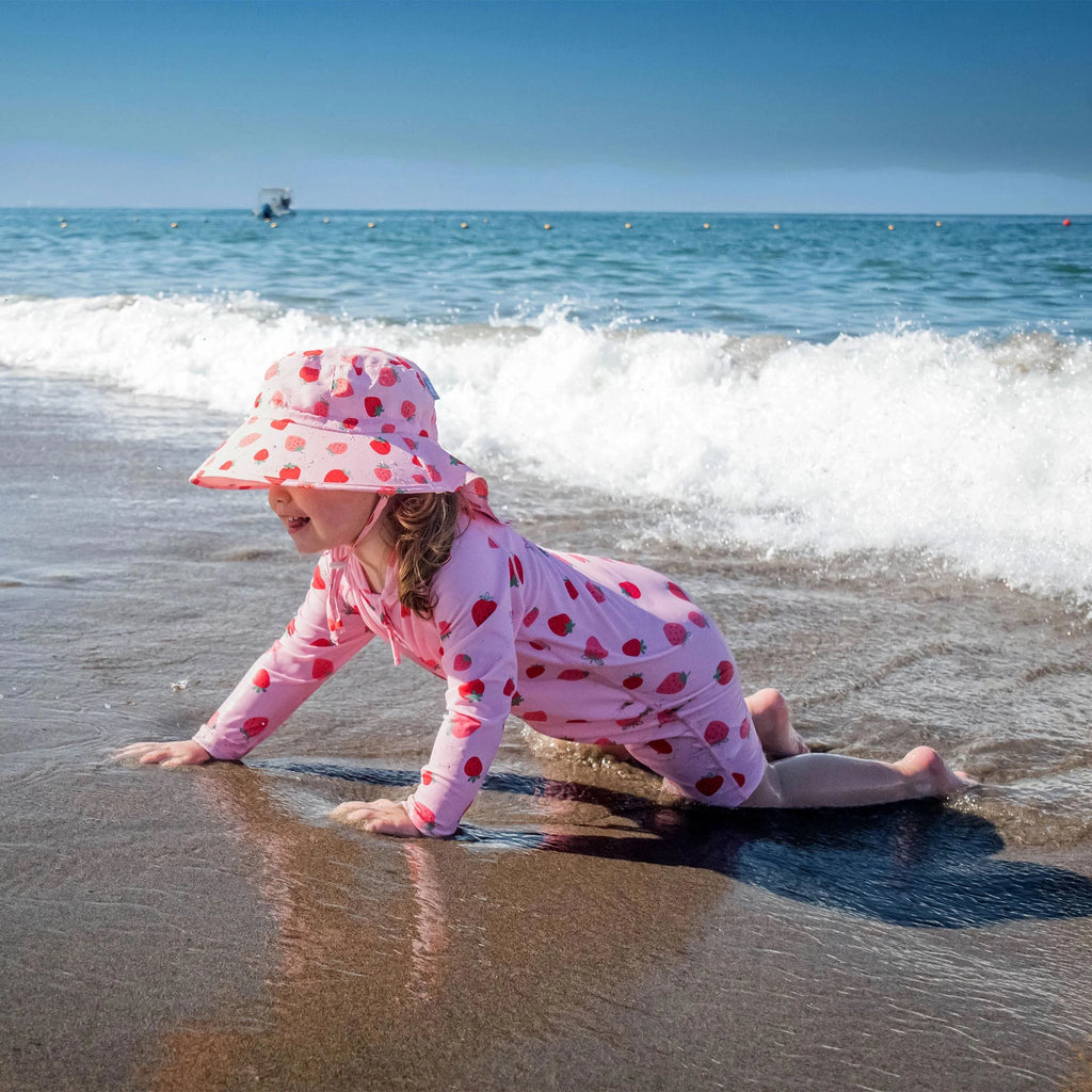 Jan & Jul Pink Strawberry One Piece UV Sun Suit