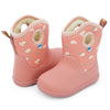 Jan & Jul Apricot Flower Toasty-Dry Lite Boots