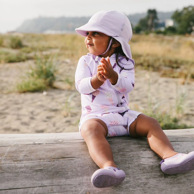 Jan & Jul Lavender Sun Soft Baby Hat