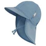 Jan & Jul Blue Grey Sun Soft Baby Hat