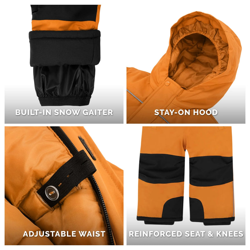 Jan & Jul Cinnamon Toasty-Dry Snowsuit