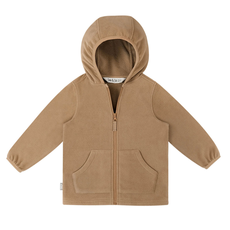 Jan & Jul Soft Brown Fleece Jacket