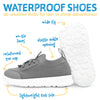 Jan & Jul Black RainRunners Waterproof Toddler Sneaker