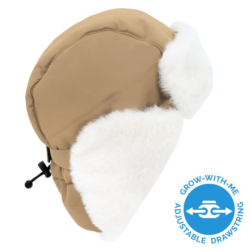 Jan & Jul Soft Brown Toasty-Dry Trapper Hat