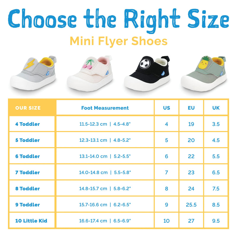 Jan & Jul Apricot Flower Mini Canvas Toddler Sneaker