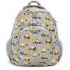 Jan & Jul Grey Construction Kids Backpack