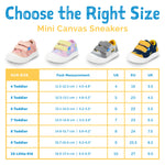Jan & Jul Grey Construction Mini Canvas Toddler Sneaker