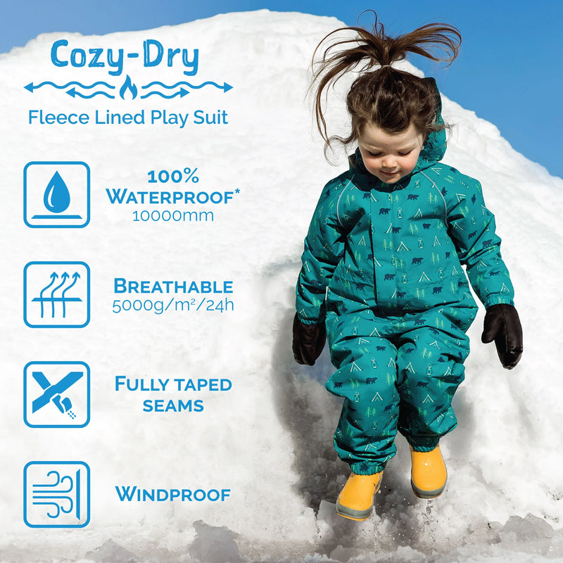 Jan & Jul Purple Dream Cozy-Dry Rain Suit