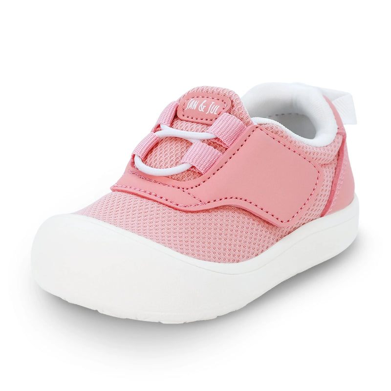 Jan & Jul Dusty Pink Mini Flyer Toddler Sneaker