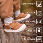 Jan & Jul Soft Brown Mini Flyer Toddler Sneaker