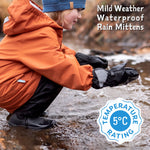 Jan & Jul Dusty Pink Cozy-Dry Waterproof Rain Mitten