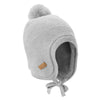 Jan & Jul Soft Grey Pom-Pom Knit Hat