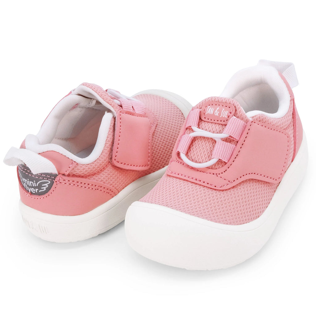 Jan & Jul Dusty Pink Mini Flyer Toddler Sneaker