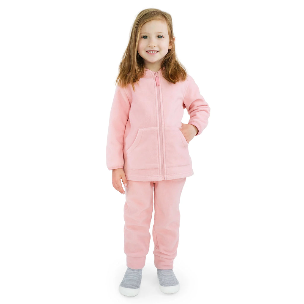 Jan & Jul Dusty Pink Fleece Jacket
