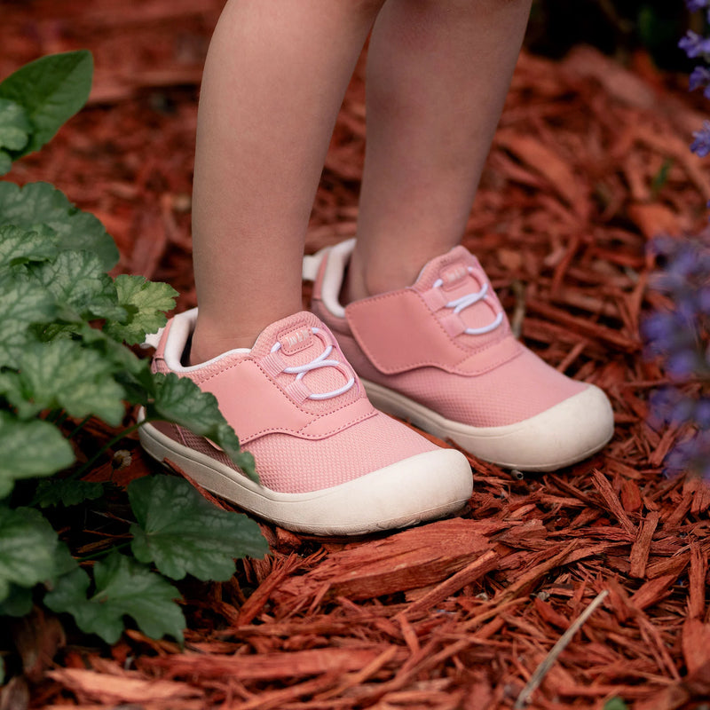 Jan & Jul Dusty Pink Mini Flyer Toddler Sneaker