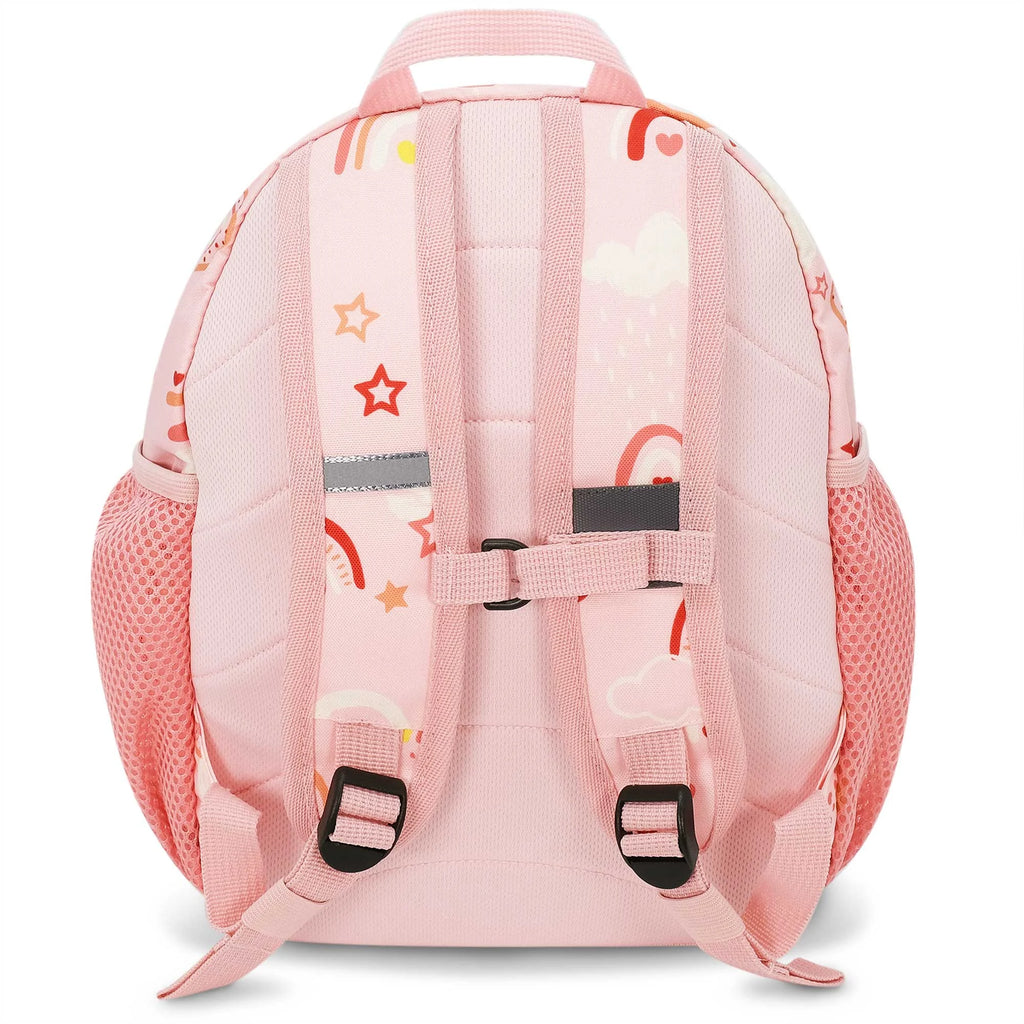 Jan & Jul Pink Rainbow Mini Backpack