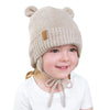 Jan & Jul Wheat Field Bear Knit Hat