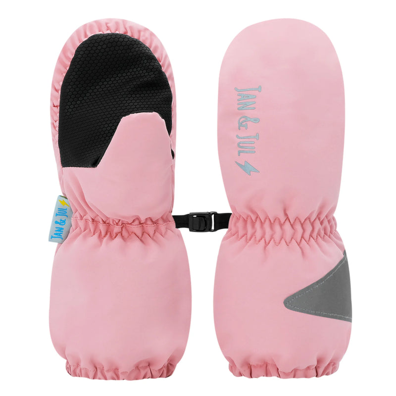Jan & Jul Dusty Pink Cozy-Dry Waterproof Rain Mitten