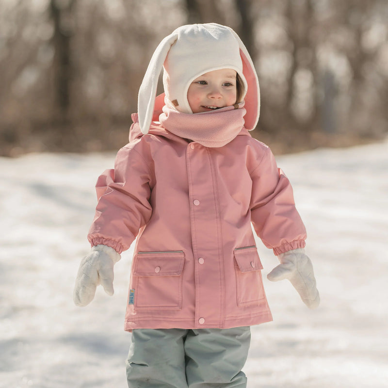 Jan & Jul Cream Bunny Fleece Animal Hat