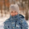 Jan & Jul Wheat Field Bear Knit Hat