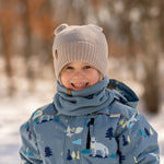Jan & Jul Wheat Field Bear Knit Hat
