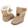 Jan & Jul Soft Brown Stay-Put Winter Booties