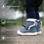 Jan & Jul Dusty Pink Stay-Put Trail Booties