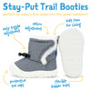 Jan & Jul Dusty Pink Stay-Put Trail Booties