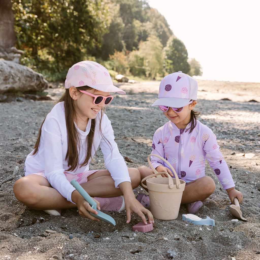 Jan & Jul Pink Ice Cream Five Panel SunLite Hat