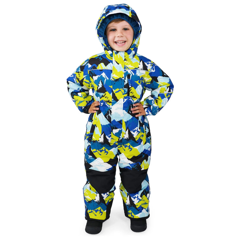 Jan & Jul Neon Peaks Toasty-Dry Snow Suit